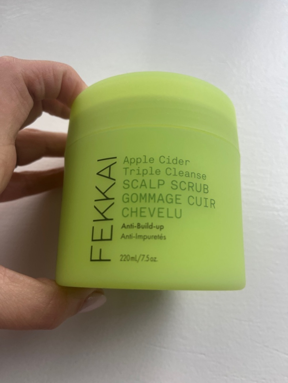 FEKKAI Apple Cider Triple Cleanse Scalp Scrub